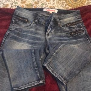 Dollhouse zipper jeans